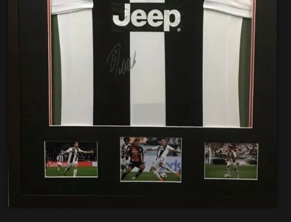 Cristiano Ronaldo Signed Juventus No.7 Football Shirt Framed – Experience  Epic