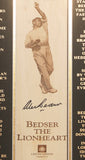  Signed - Sir Alec Bedser - Bedser the Lion Heart - Cricket - Blazed In Glory - 2