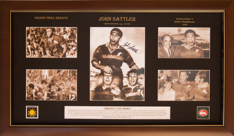 Canberra Raiders Legends - Signed & framed jersey – Blazed In Glory