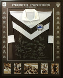  Signed - Penrith Panthers Legends - Rugby League - Blazed In Glory - 1