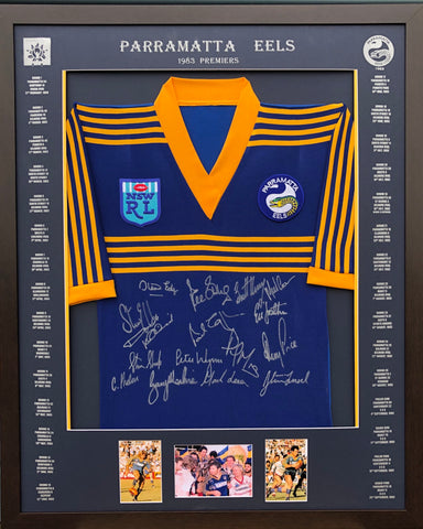 Brisbane Broncos Legends - Signed & framed jersey – Blazed In Glory