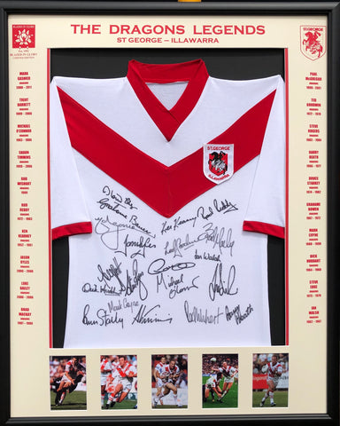 Blazed In Glory - Brisbane Broncos Legends - NRL Signed &